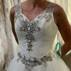 Dresses | Ballgown Weddings Beaded Sparkle Bridal Gown | Poshmark